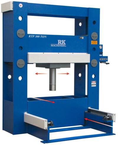 RTP – Presse hydraulique à Table Roulante