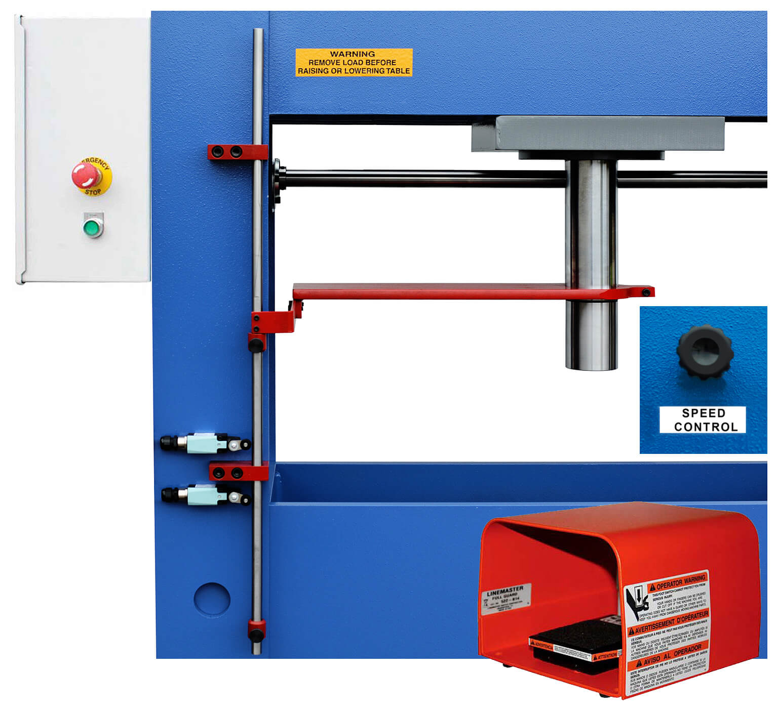 HFBP – Presse hydraulique châssis en H / Presse à broches – Image 8
