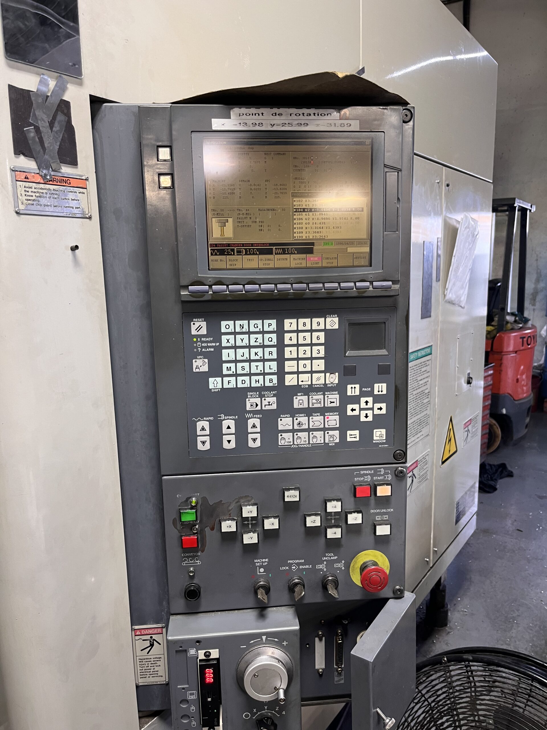Mazak-FH-5800-Centre-dUsinage-Horizontal-Usage-1999-3201109-7