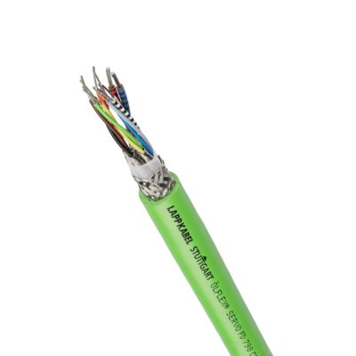 Electrique-LAPP-cable-vert-20-AWG-SERVO-798
