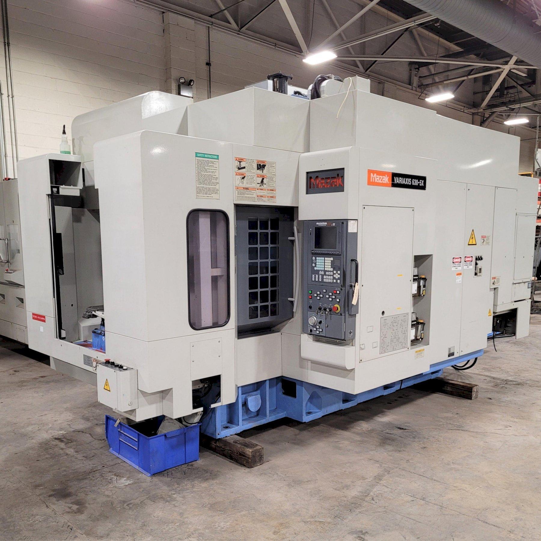 Mazak-Variaxis-630-5X-Dual-Pallettes-Centre-dUsinage-Usage-2003-32010246-0