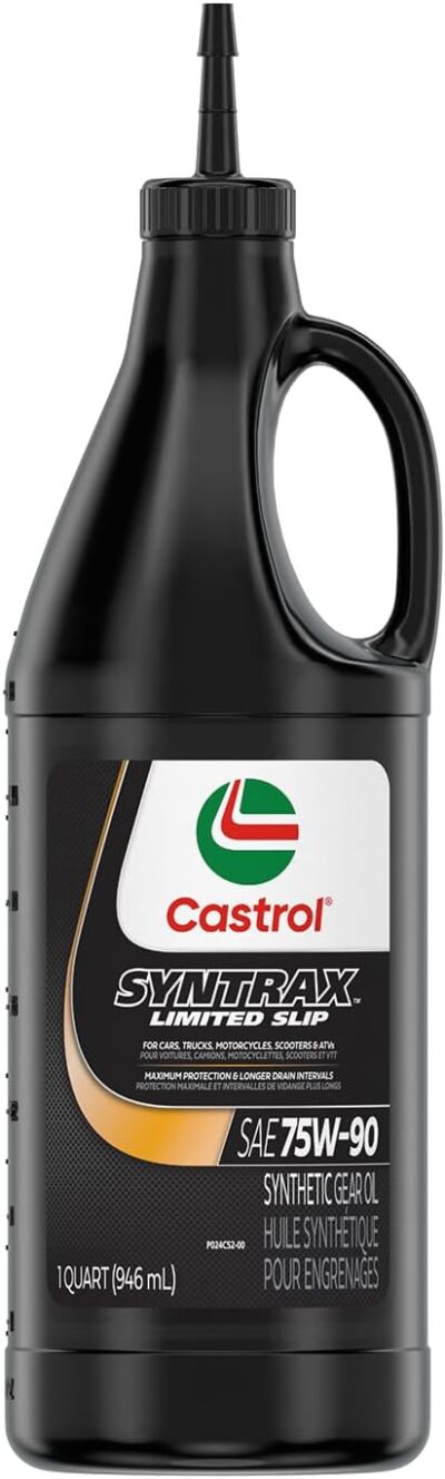 Huile de différenciel Castrol Syntrax 75W-90, 946 ml